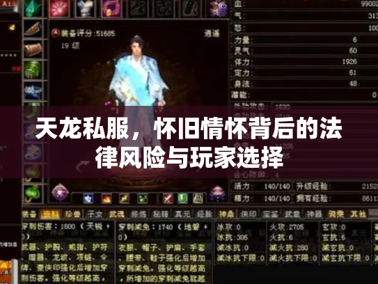 天龙私服，怀旧情怀背后的法律风险与玩家选择