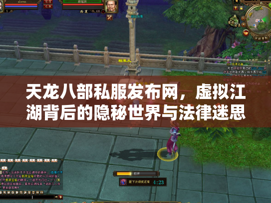 天龙八部私服发布网，虚拟江湖背后的隐秘世界与法律迷思