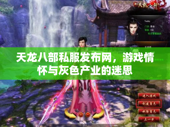 天龙八部私服发布网，游戏情怀与灰色产业的迷思