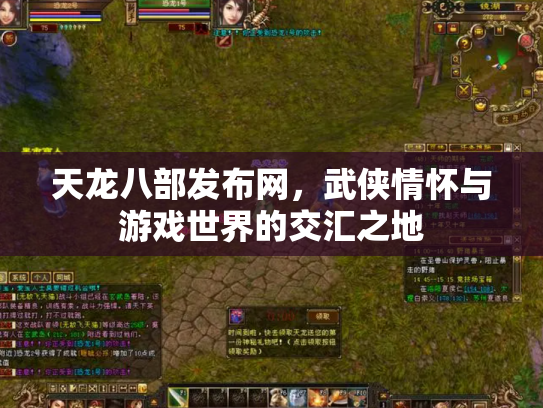 天龙八部发布网，武侠情怀与游戏世界的交汇之地