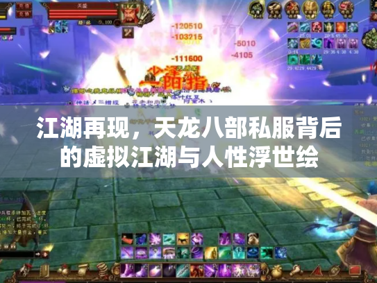 江湖再现，天龙八部私服背后的虚拟江湖与人性浮世绘