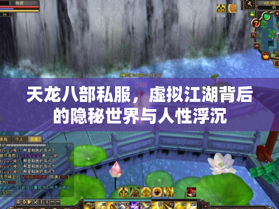 天龙八部私服，虚拟江湖背后的隐秘世界与人性浮沉