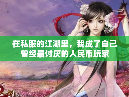 在私服的江湖里，我成了自己曾经最讨厌的人民币玩家