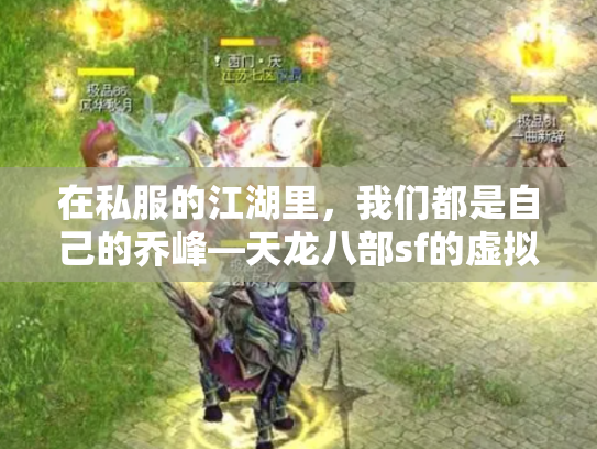 在私服的江湖里，我们都是自己的乔峰—天龙八部sf的虚拟江湖与人心镜像
