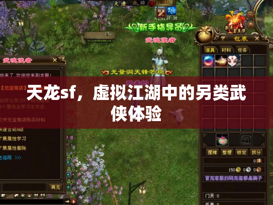 天龙sf，虚拟江湖中的另类武侠体验