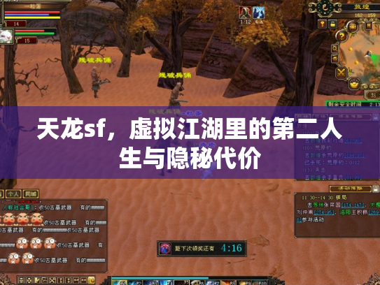 天龙sf，虚拟江湖里的第二人生与隐秘代价