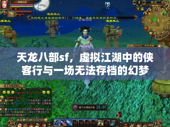 天龙八部sf，虚拟江湖中的侠客行与一场无法存档的幻梦