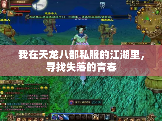 我在天龙八部私服的江湖里，寻找失落的青春