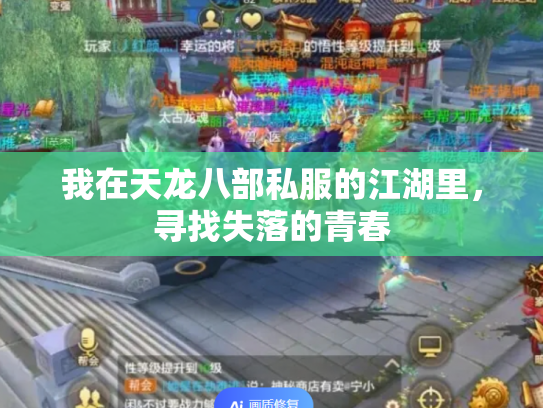 我在天龙八部私服的江湖里，寻找失落的青春