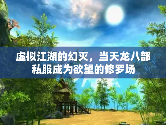虚拟江湖的幻灭，当天龙八部私服成为欲望的修罗场