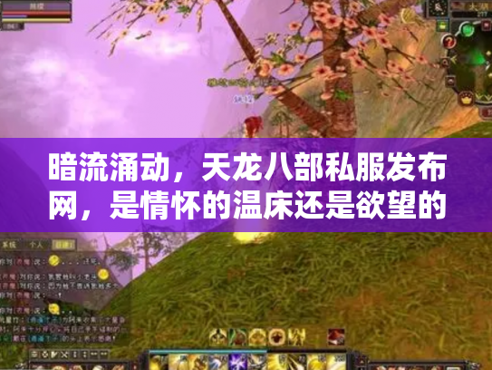 暗流涌动，天龙八部私服发布网，是情怀的温床还是欲望的陷阱？
