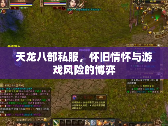 天龙八部私服，怀旧情怀与游戏风险的博弈