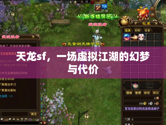 天龙sf，一场虚拟江湖的幻梦与代价