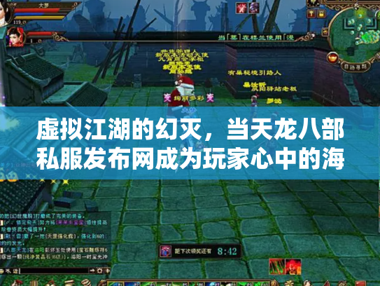 虚拟江湖的幻灭，当天龙八部私服发布网成为玩家心中的海市蜃楼