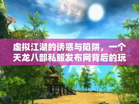 虚拟江湖的诱惑与陷阱，一个天龙八部私服发布网背后的玩家悲欢