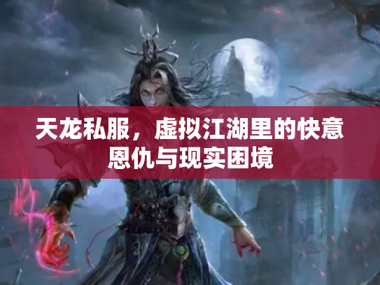 天龙私服，虚拟江湖里的快意恩仇与现实困境