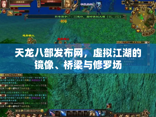 天龙八部发布网，虚拟江湖的镜像、桥梁与修罗场