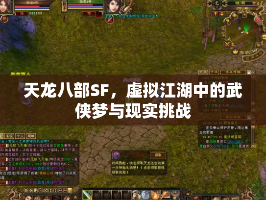 天龙八部SF，虚拟江湖中的武侠梦与现实挑战