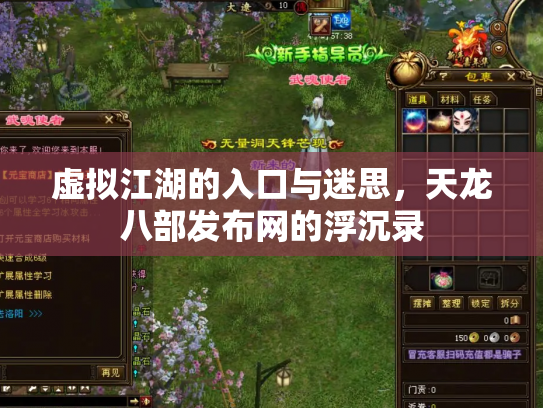 虚拟江湖的入口与迷思，天龙八部发布网的浮沉录
