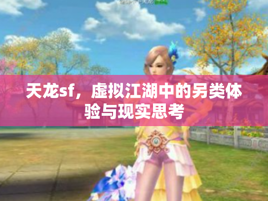 天龙sf，虚拟江湖中的另类体验与现实思考