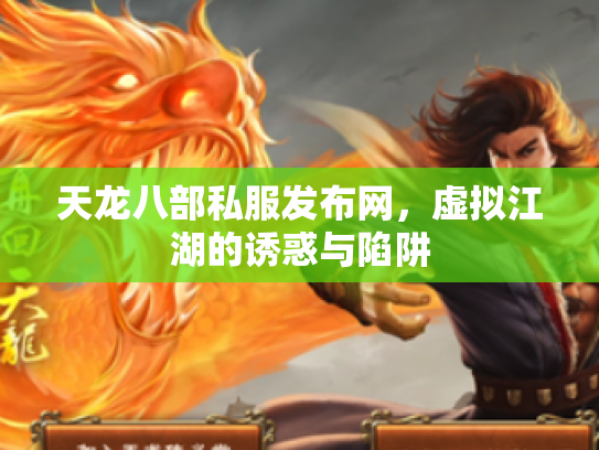 天龙八部私服发布网，虚拟江湖的诱惑与陷阱