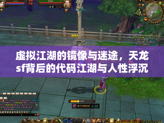 虚拟江湖的镜像与迷途，天龙sf背后的代码江湖与人性浮沉