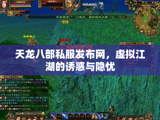 天龙八部私服发布网，虚拟江湖的诱惑与隐忧