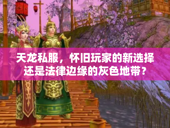 天龙私服，怀旧玩家的新选择还是法律边缘的灰色地带？