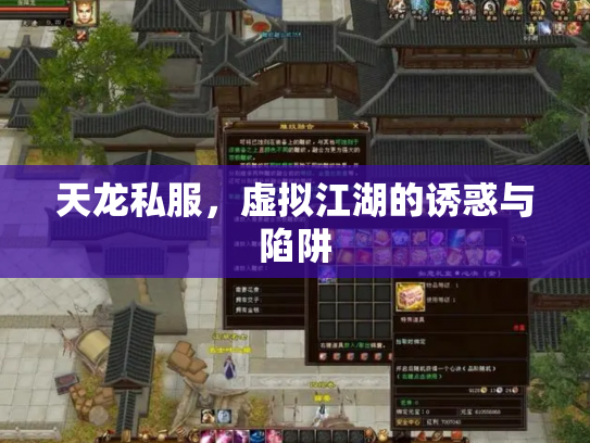 天龙私服，虚拟江湖的诱惑与陷阱
