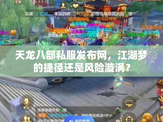 天龙八部私服发布网，江湖梦的捷径还是风险漩涡？