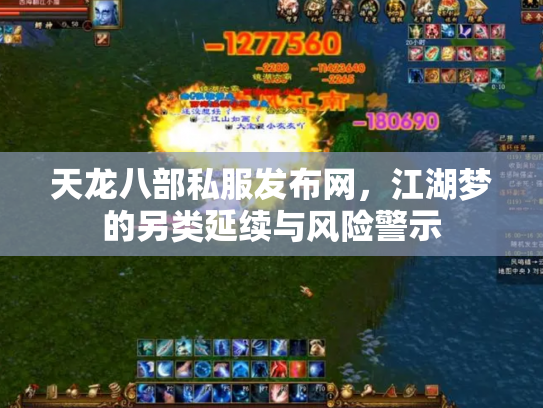 天龙八部私服发布网，江湖梦的另类延续与风险警示