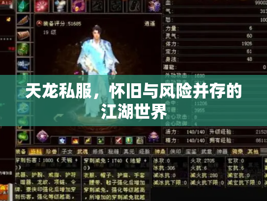天龙私服，怀旧与风险并存的江湖世界