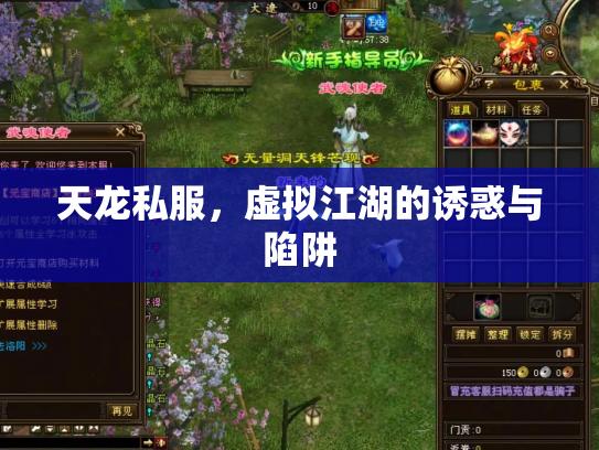 天龙私服，虚拟江湖的诱惑与陷阱