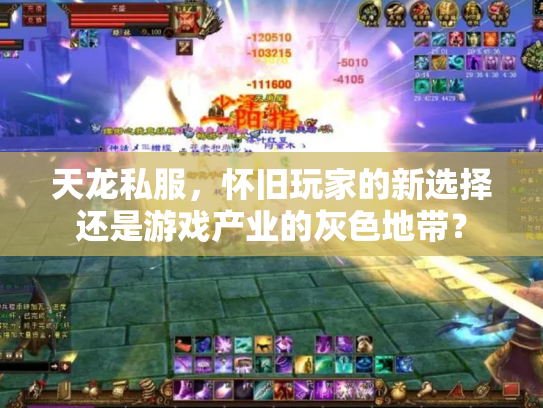 天龙私服，怀旧玩家的新选择还是游戏产业的灰色地带？