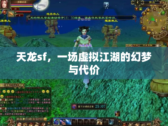 天龙sf，一场虚拟江湖的幻梦与代价