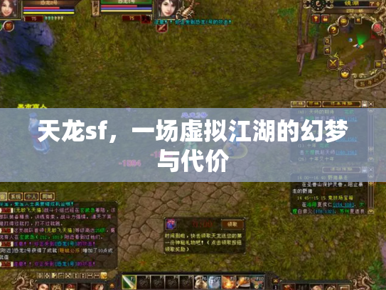 天龙sf，一场虚拟江湖的幻梦与代价
