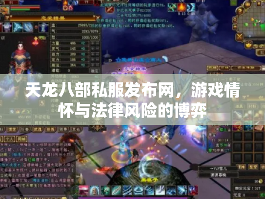 天龙八部私服发布网，游戏情怀与法律风险的博弈