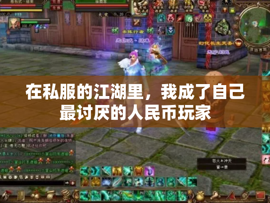 在私服的江湖里，我成了自己最讨厌的人民币玩家