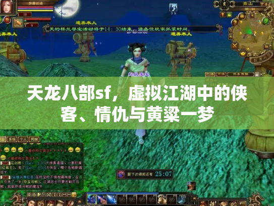 天龙八部sf，虚拟江湖中的侠客、情仇与黄粱一梦