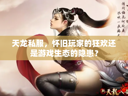 天龙私服，怀旧玩家的狂欢还是游戏生态的隐患？