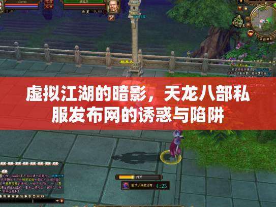 虚拟江湖的暗影，天龙八部私服发布网的诱惑与陷阱