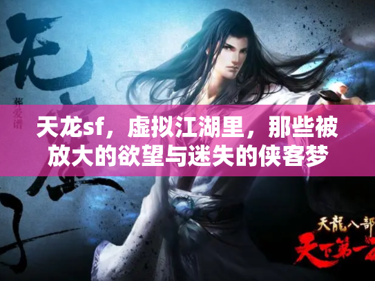 天龙sf，虚拟江湖里，那些被放大的欲望与迷失的侠客梦