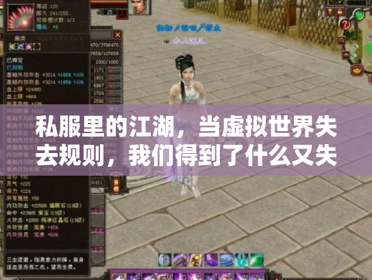 私服里的江湖，当虚拟世界失去规则，我们得到了什么又失去了什么？