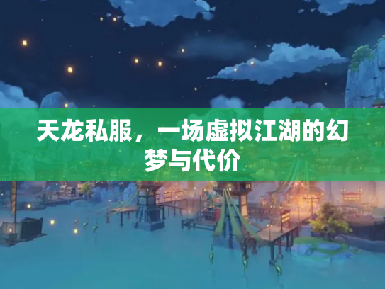 天龙私服，一场虚拟江湖的幻梦与代价