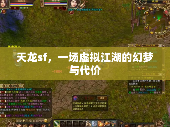 天龙sf，一场虚拟江湖的幻梦与代价