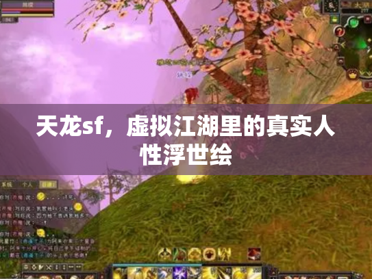天龙sf，虚拟江湖里的真实人性浮世绘