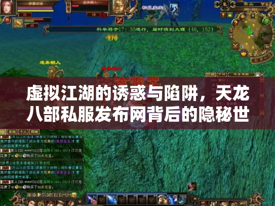 虚拟江湖的诱惑与陷阱，天龙八部私服发布网背后的隐秘世界