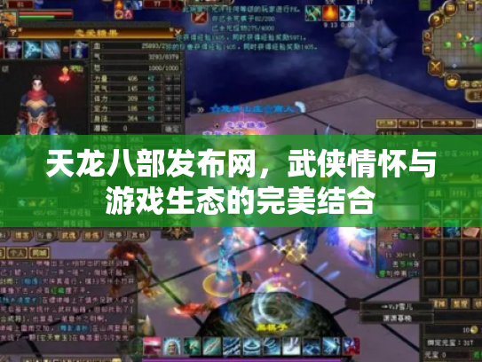 天龙八部发布网，武侠情怀与游戏生态的完美结合