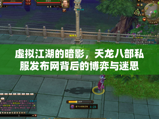 虚拟江湖的暗影，天龙八部私服发布网背后的博弈与迷思