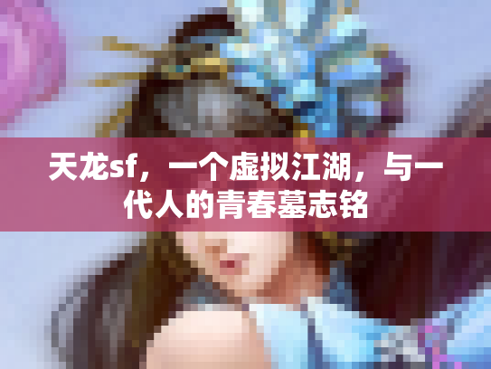 天龙sf，一个虚拟江湖，与一代人的青春墓志铭